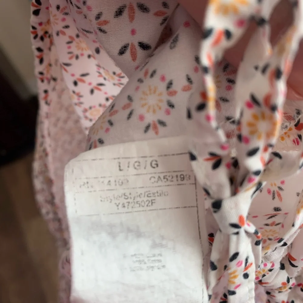 Floral Print Women's Top Vintage Roxy - Picture 10 of 12